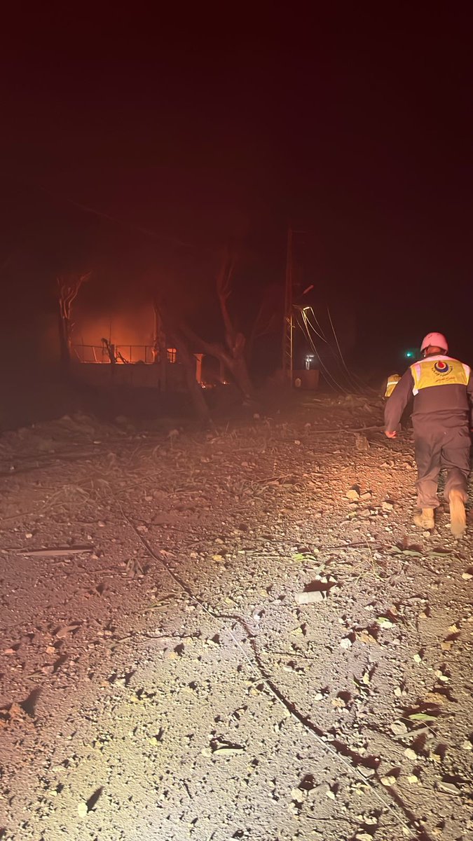 غارة إسرائيلية على بلدة تول