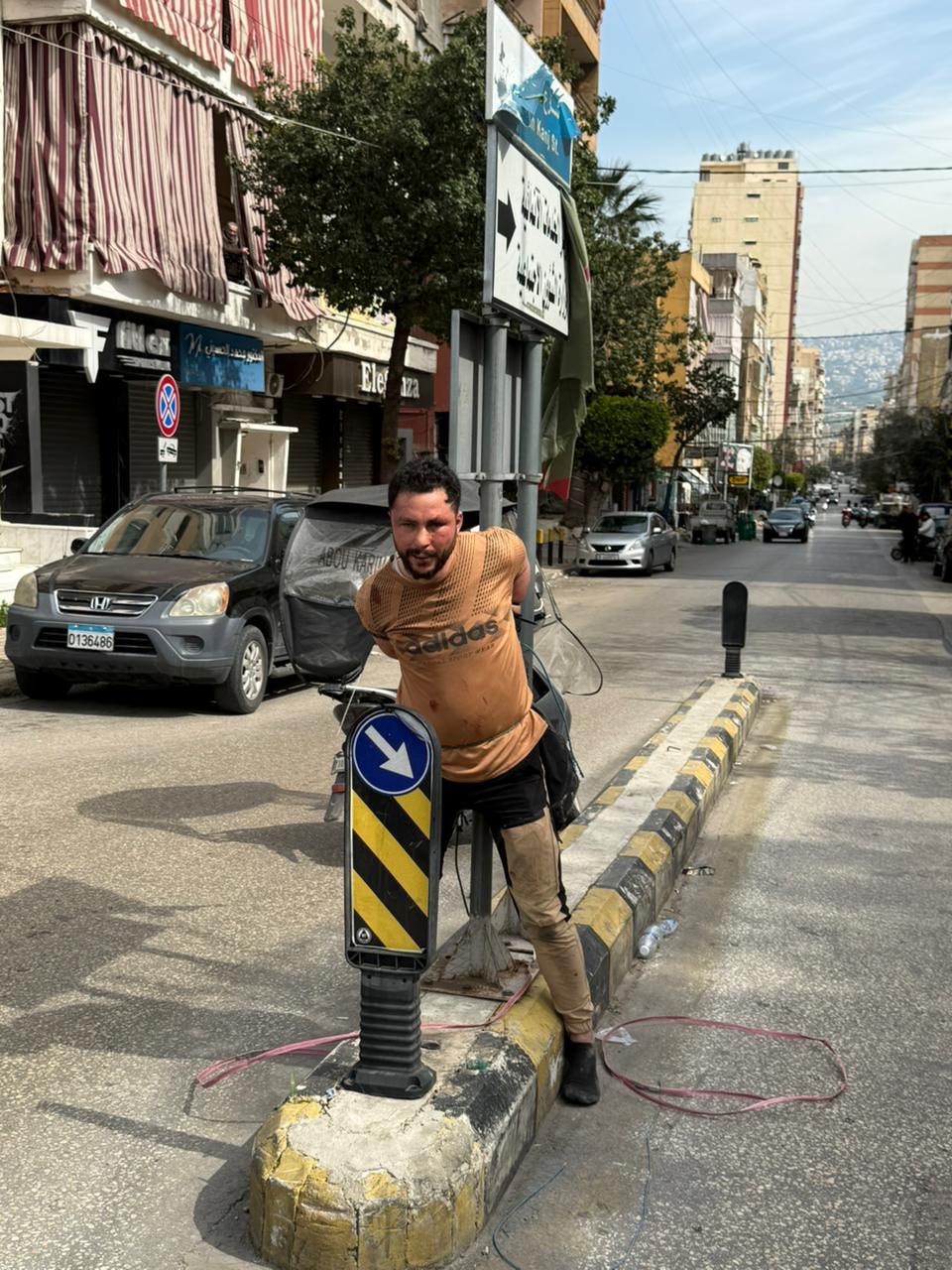 القبض على حرامي في الشياح يستغل نزوح السكان