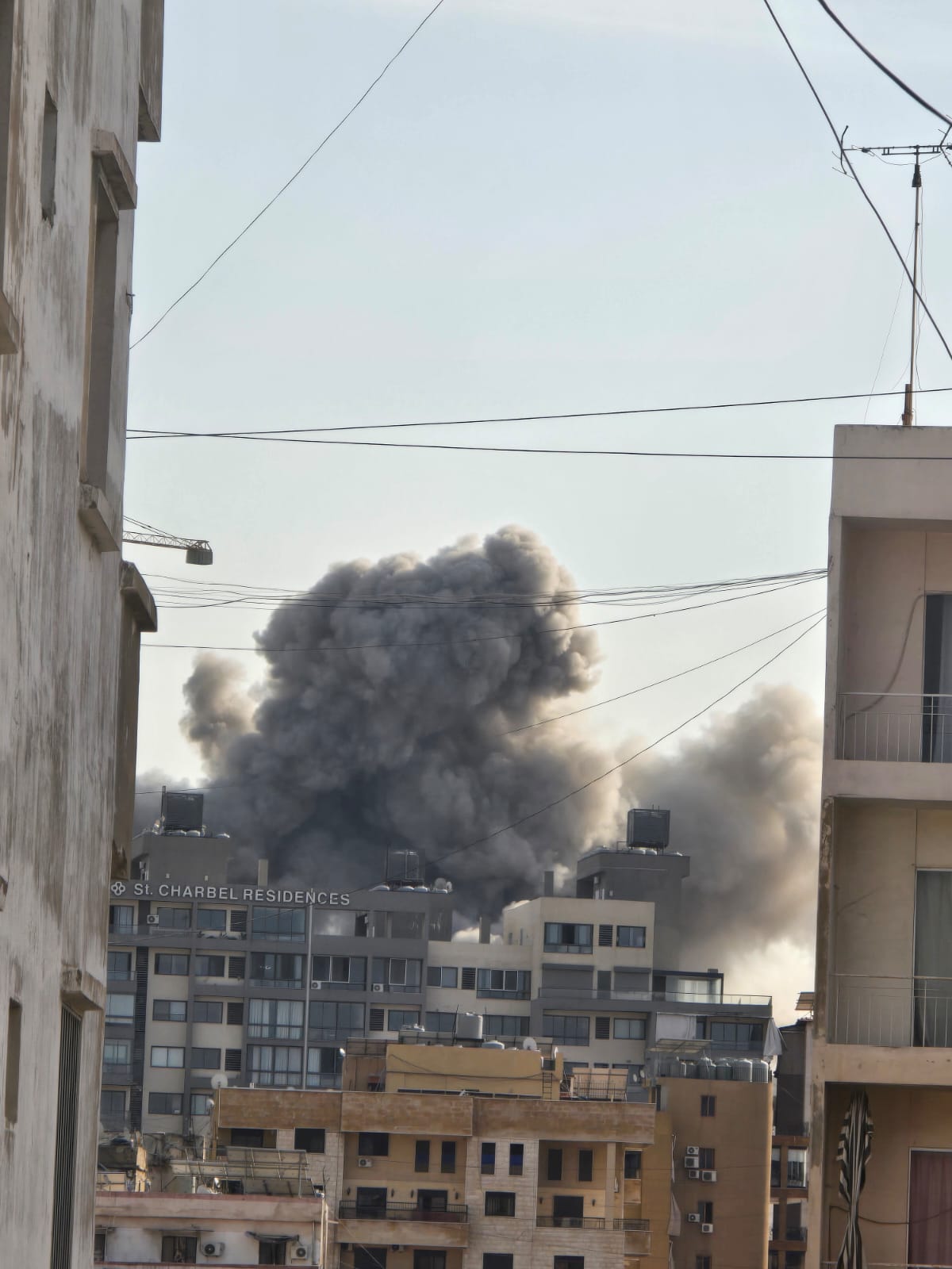 غارة إسرائيلية على حي ماضي