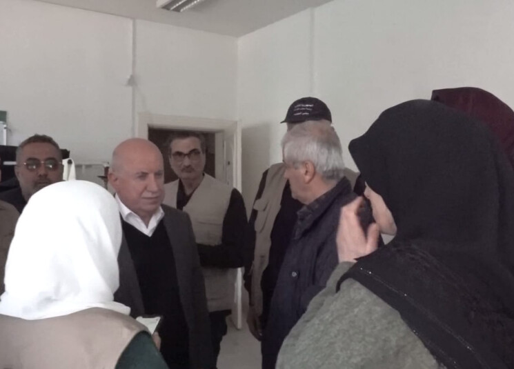 حيدر يجول على مراكز الإيواء في الجنوب: يد واحدة لتجاوز المحنة