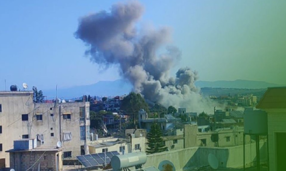 غارات إسرائيلية عنيفة على البقاع… أكثر من 30 غارة استهدفت بريتال والنبي شيت ودورس