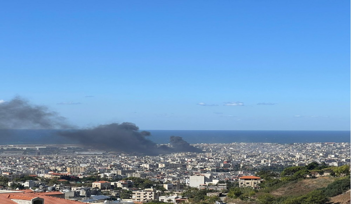 حريق كبير في الضاحية الجنوبية لبيروت