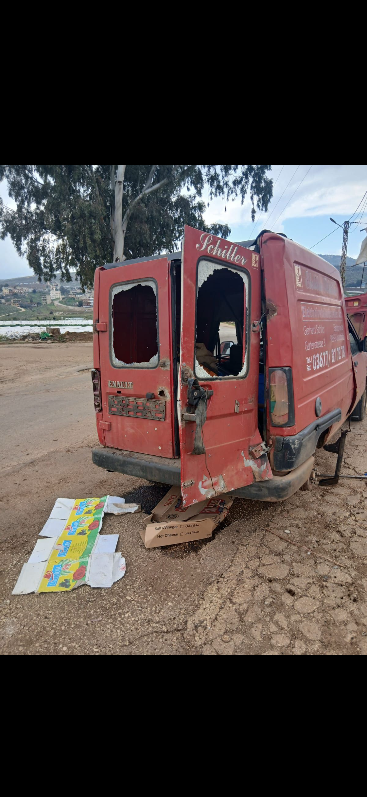 استهداف سيارة في العباسية