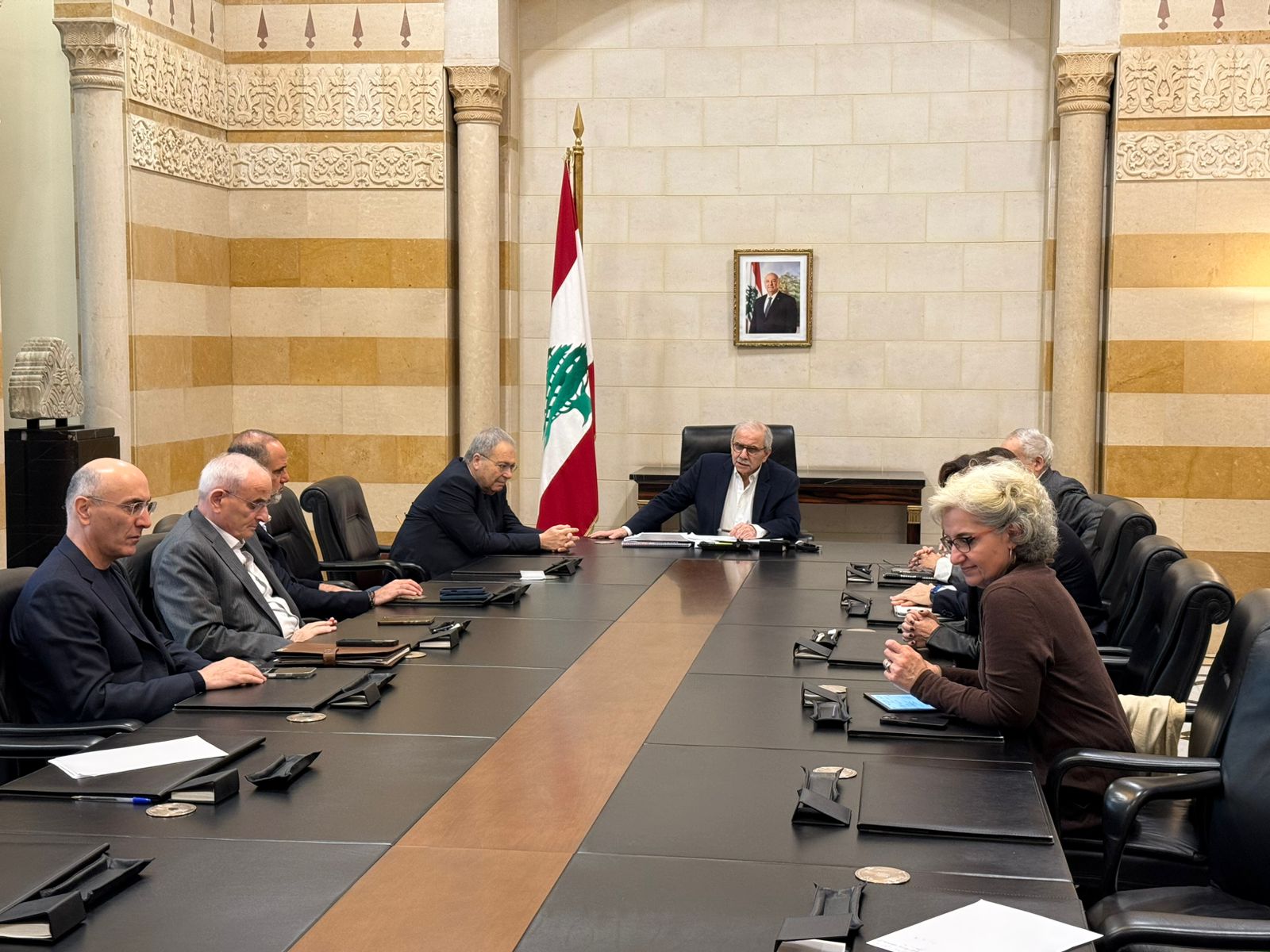 نواف سلام: الحكومة لن تترك أي نازح دون مأوى والمدينة الرياضية جاهزة للاستقبال