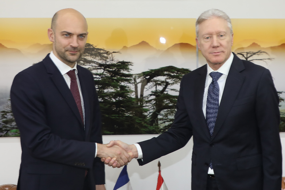 رجي بحث مع نظيره الفرنسي حماية لبنان من تداعيات الحرب