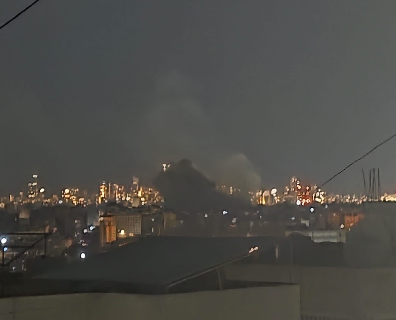 غارة تستهدف القرض الحسن في منطقة الحدث - الضاحية