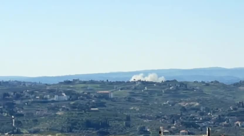 غارة على بلدة عدشيت