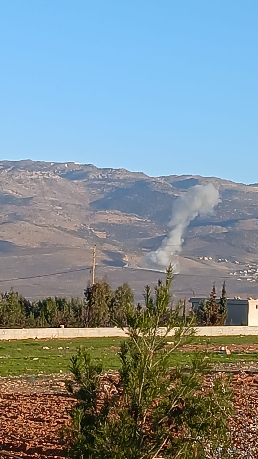 غارة إسرائيليّة على جرود بلدة حربتا