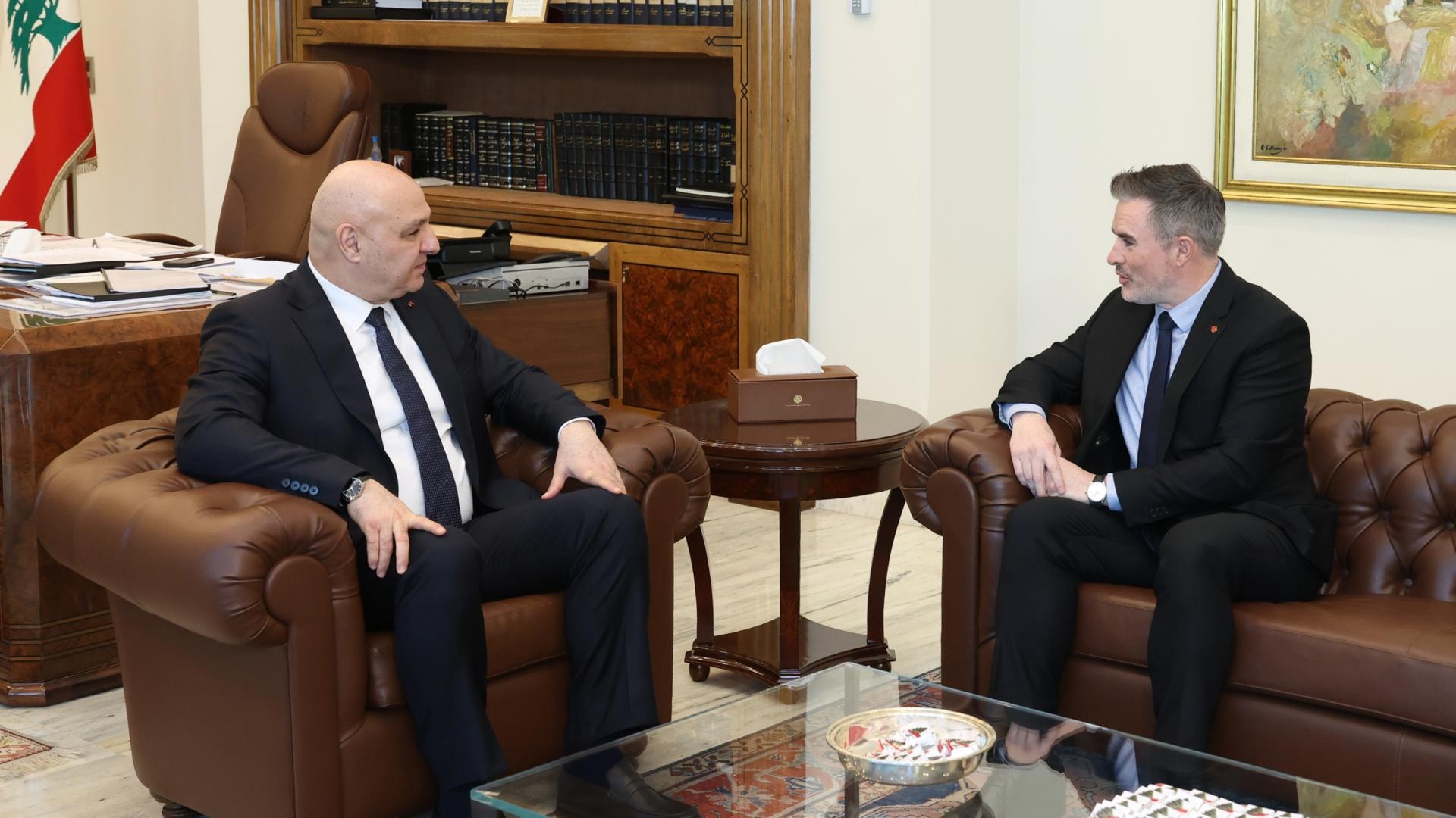 السفير الكندي من بعبدا: نؤكّد دعمنا للجيش اللبناني