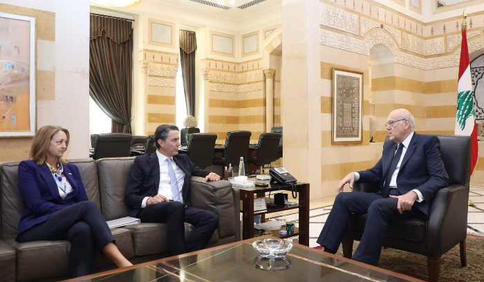 ميقاتي إستقبل هوكستين: الأولوية لوقف إطلاق النار