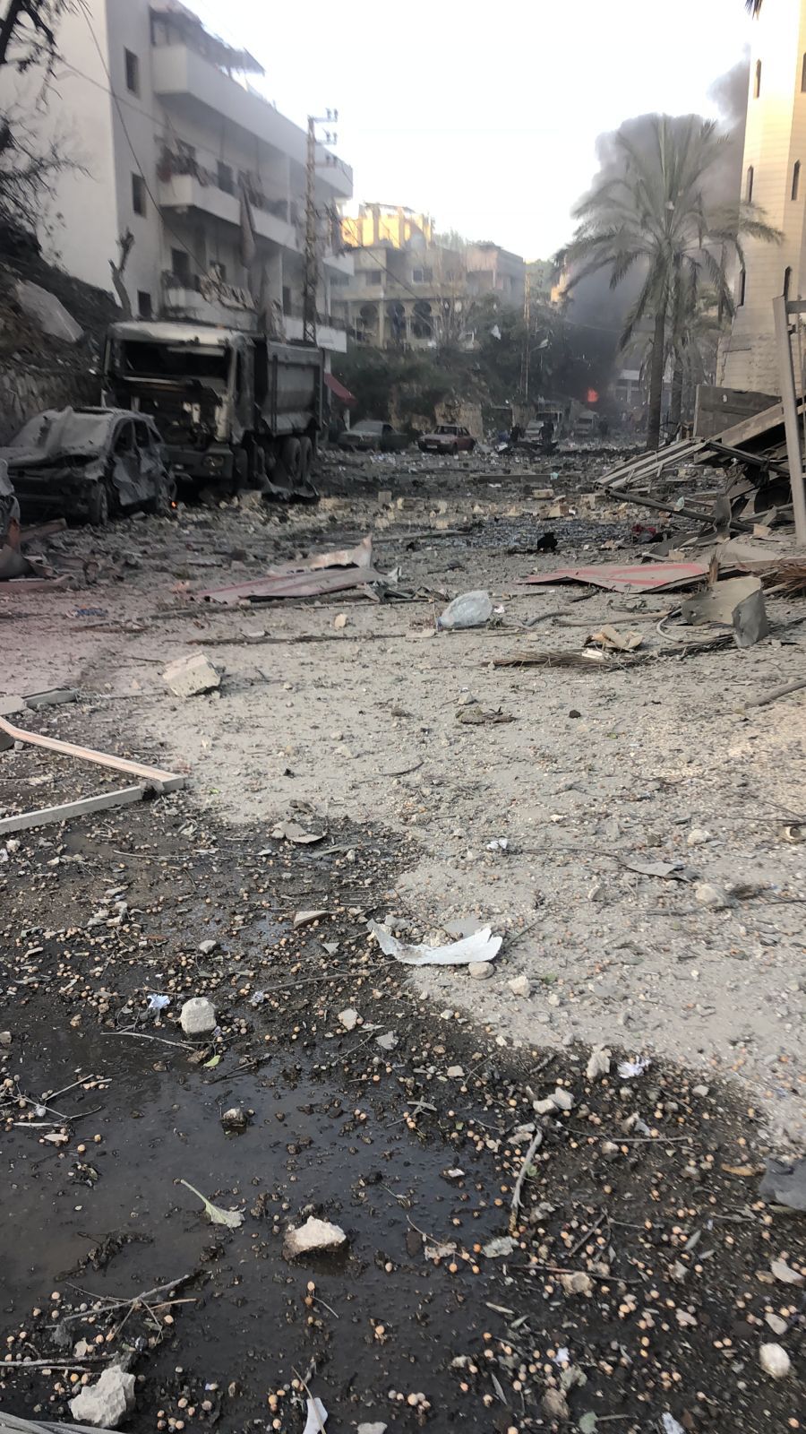 غارة تستهدف بلدة تفاحتا في صيدا