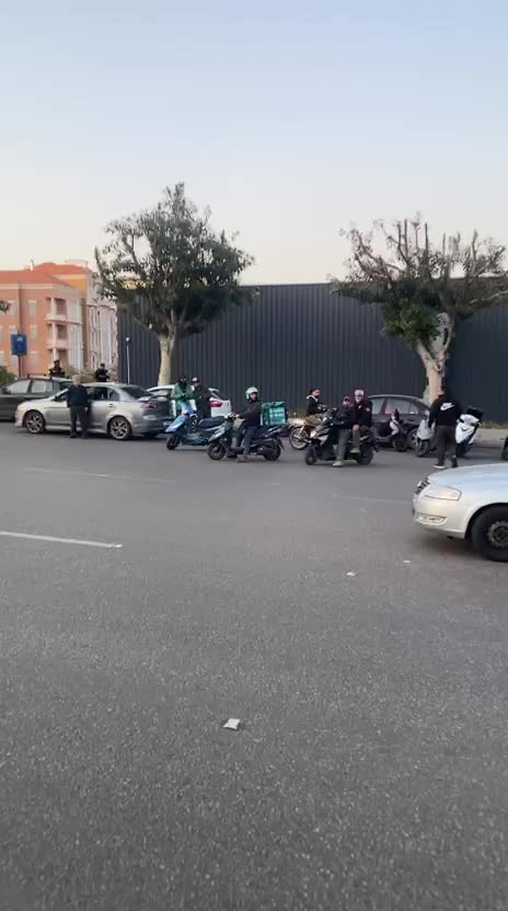 قطع السير عند جسر الرينغ بسبب تدابير امنية