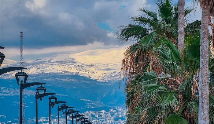 أجواء باردة تسيطر على لبنان