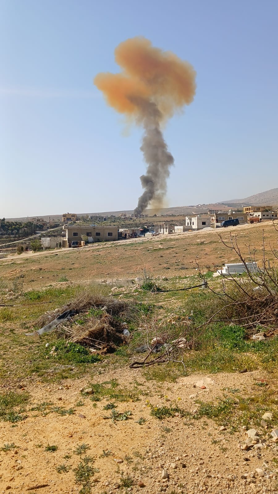 غارة جوية بصاروخين على الهرمل