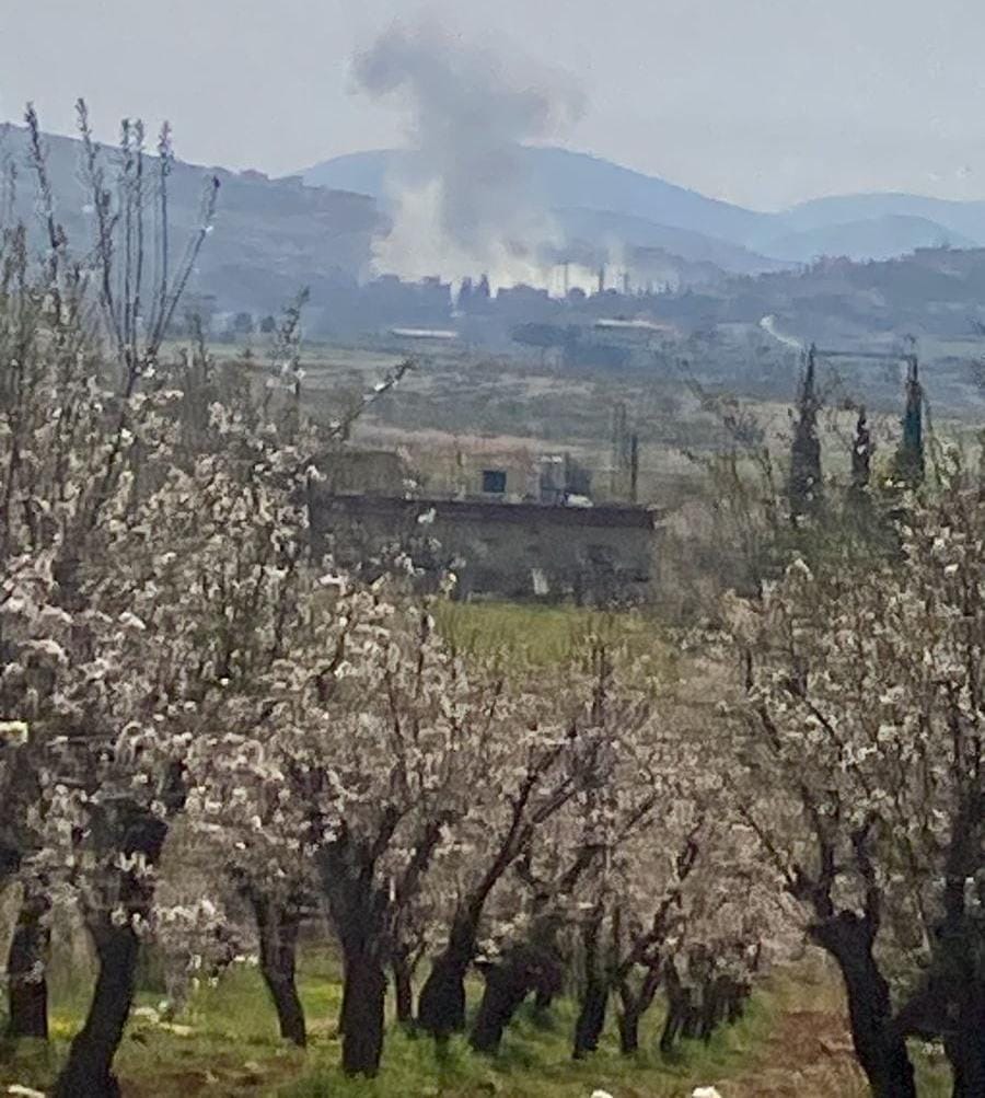 بالصورة - غارة على بلدة شمالية