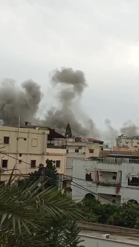 غارة إسرائيلية استهدفت مبنى في بلدة الغازية