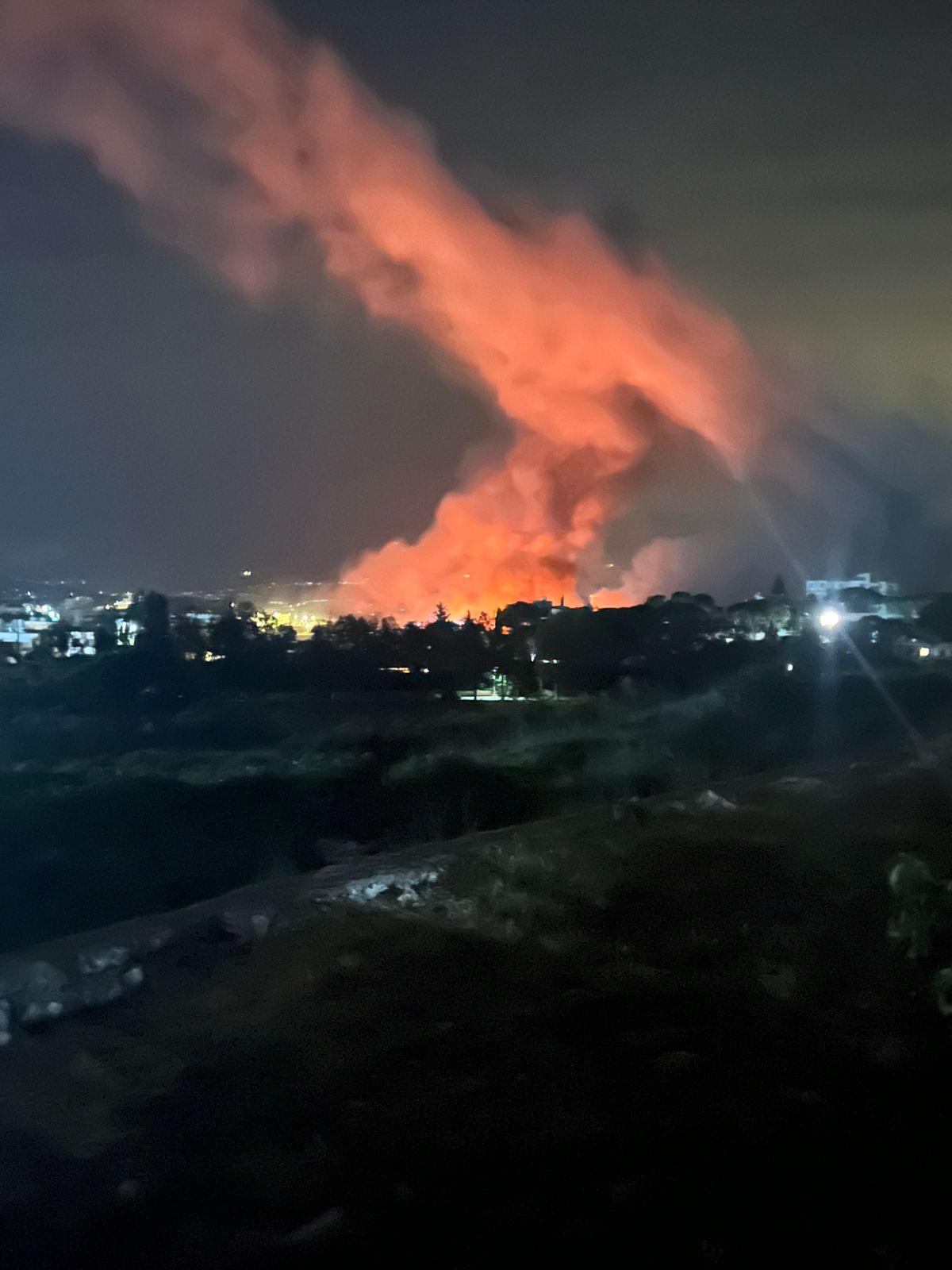 حصيلة أولية للغارة على حي الراهبات - النبطية