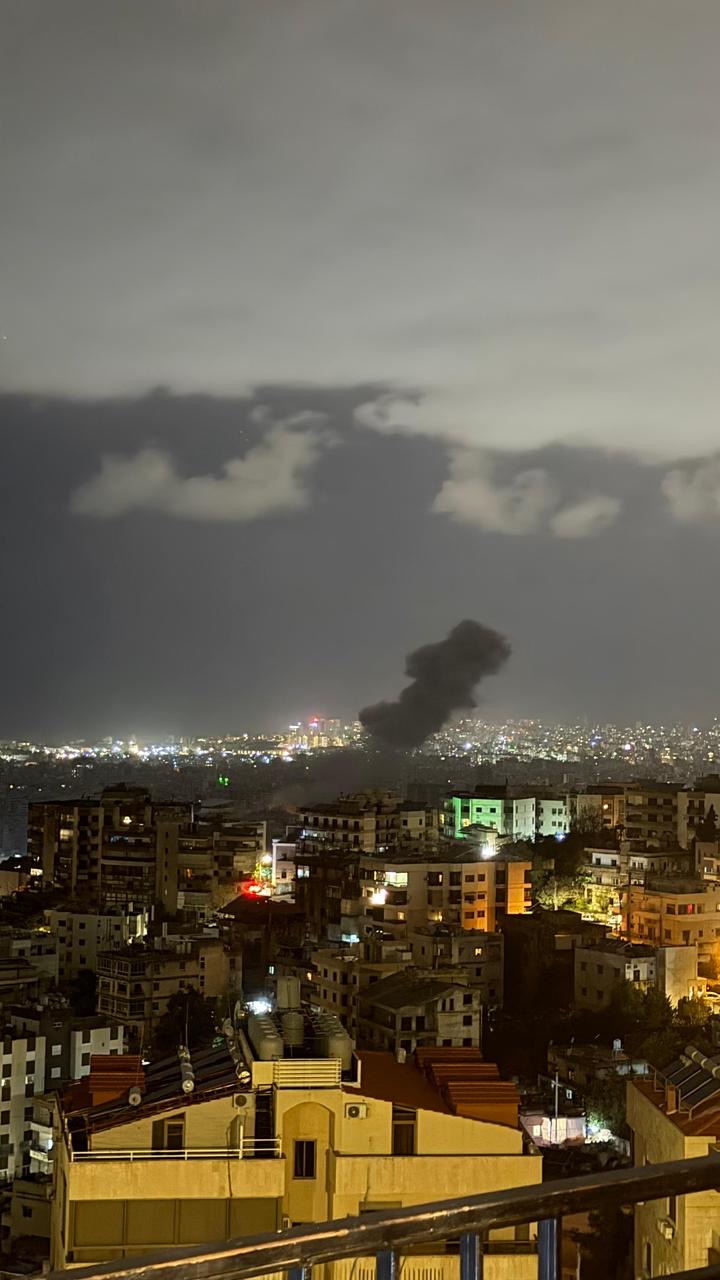 غارة إسرائيلية على الضاحية الجنوبية
