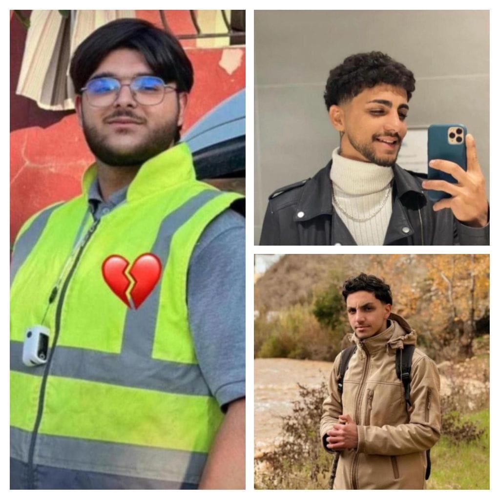 من هم المسعفون الثلاثة الذين استشهدوا في كفرصير؟