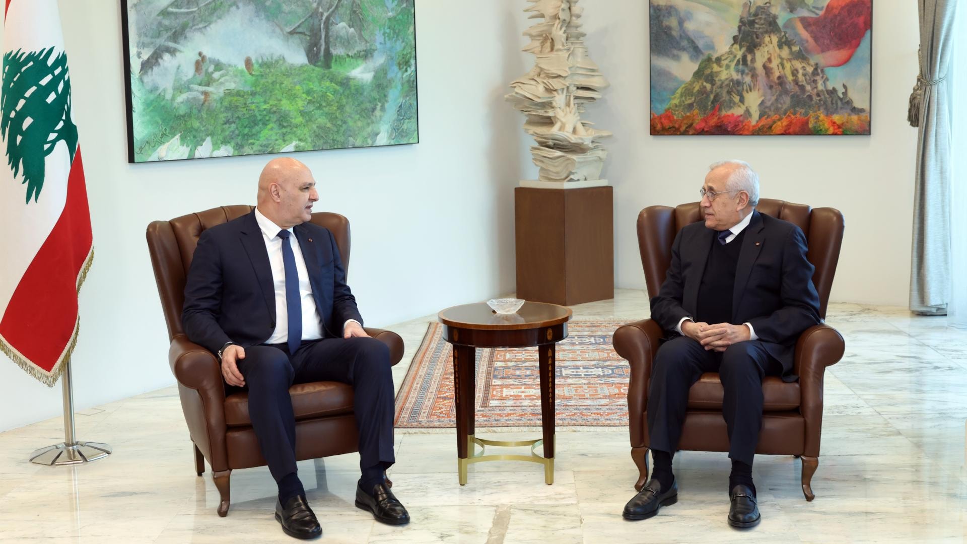 الرئيس سليمان من بعبدا: أؤيّد مبادرة الرئيس عون