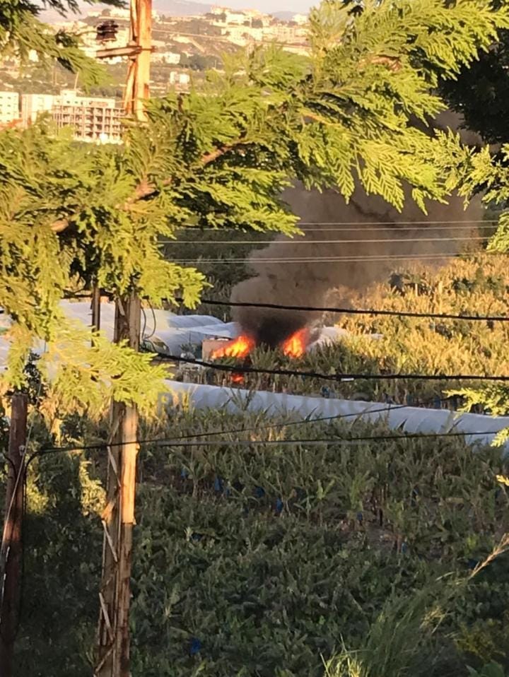 غارة بين الزهراني و الغازية