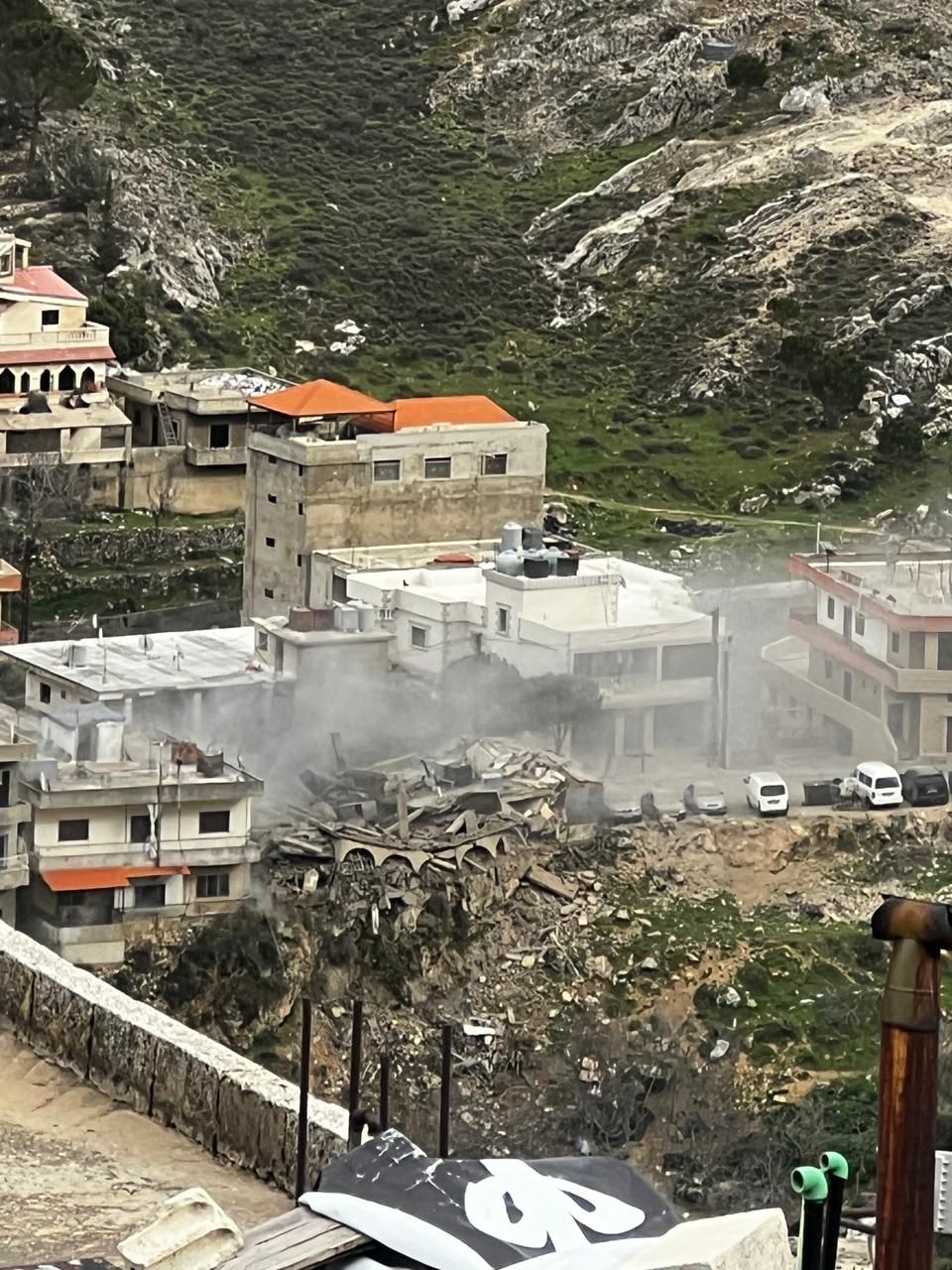 غارة إسرائيلية على بلدة مشغرة