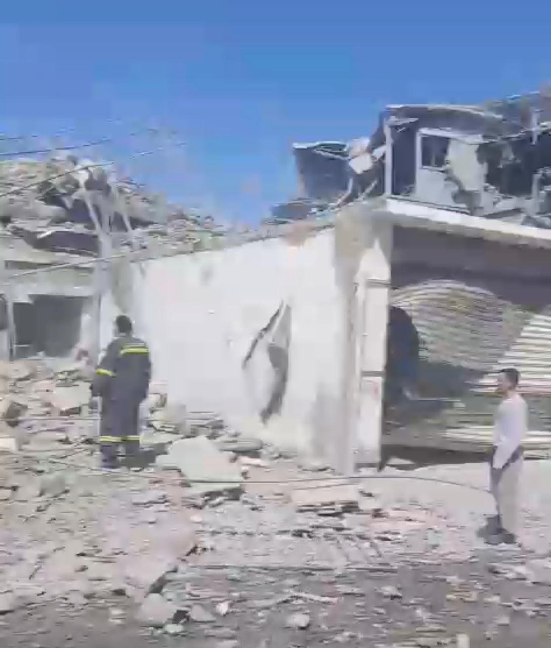 غارتان على بلدة الحوش في صور