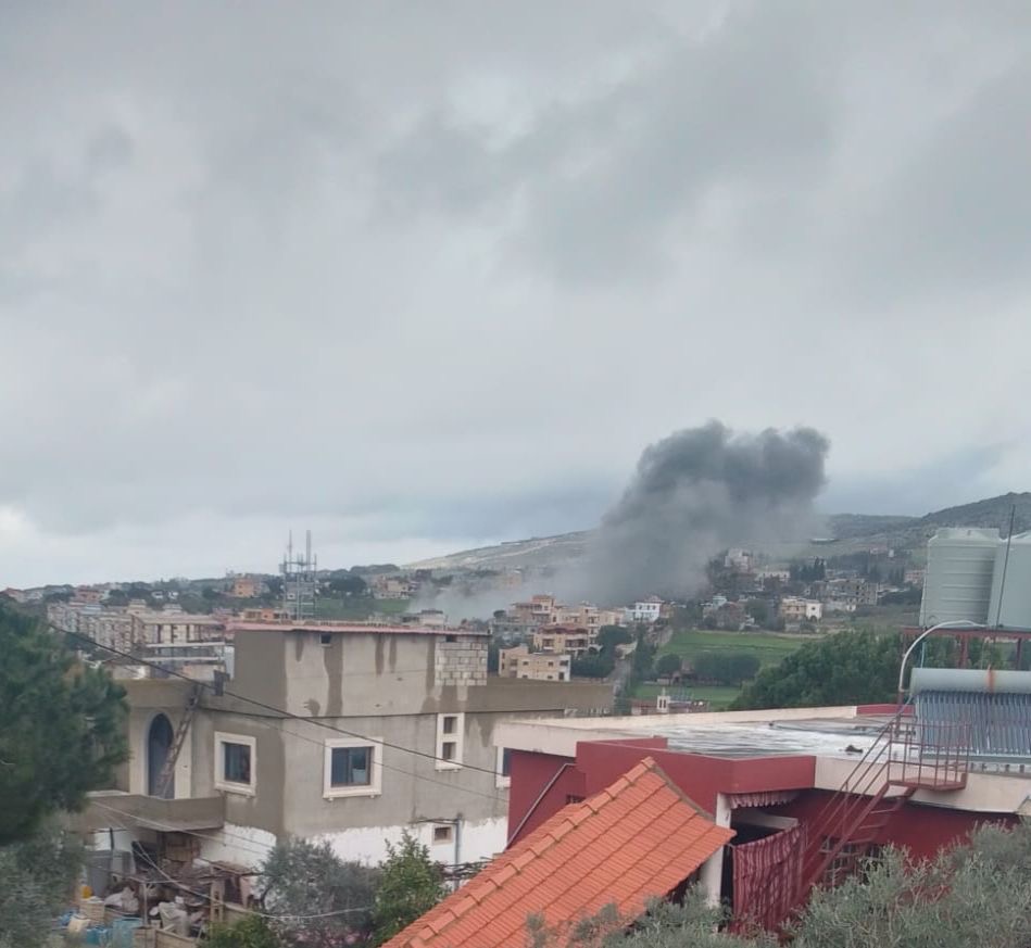 غارة على بلدة كفرتبنيت - النبطية