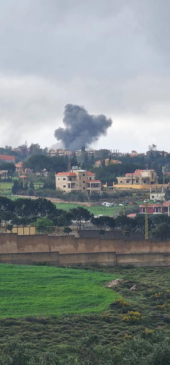 غارتان تستهدفان بلدة زوطر الشرقية