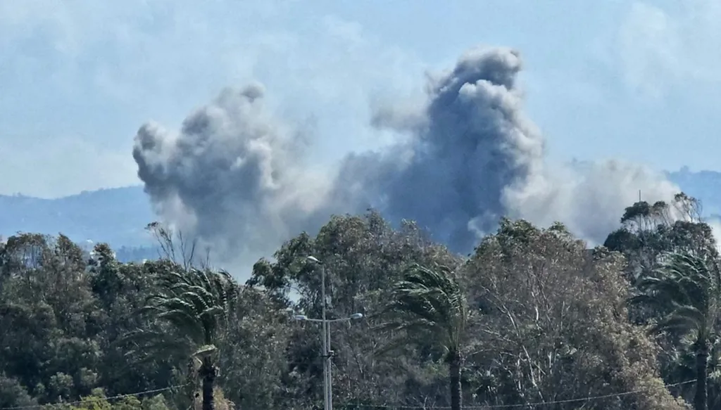 غارة استهدفت مدينة بنت جبيل