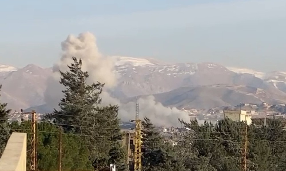 غارتان إسرائيليتان على بلدتي القنطرة وقبريخا جنوبي لبنان