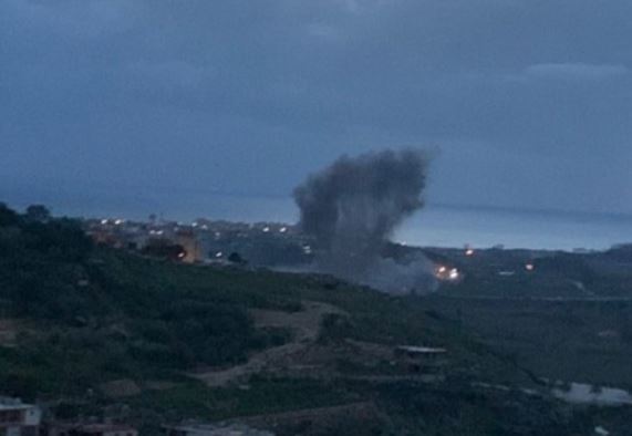 غارة ثاينة تستهدف جسر القاسمية