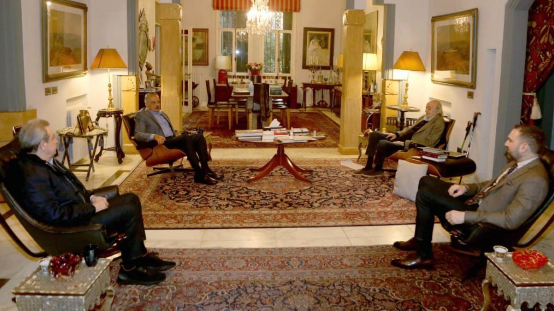 أرسلان عرض مع جنبلاط لآخر المستجدّات وملف النازحين