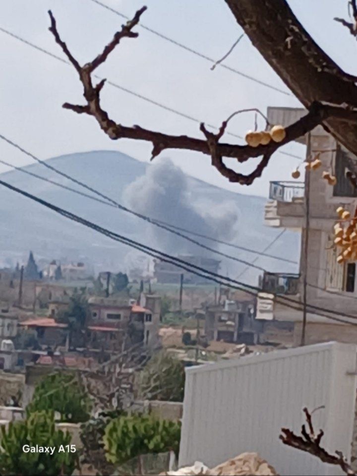 غارة على شمسطار