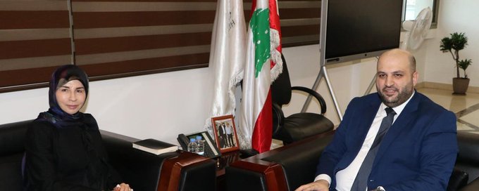 عز الدين تدعو لتسريع الاستجابة لأزمة النزوح بعد جولة على وزارة الصحة ومجلس الجنوب