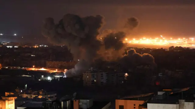 غارة على الضاحية الجنوبية