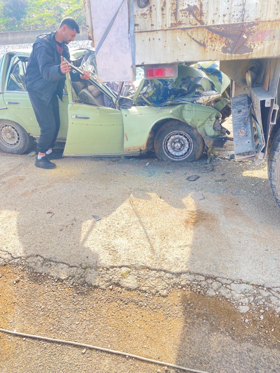 قتيل وجريح في حادث سير مروّع على أوتوستراد القلمون