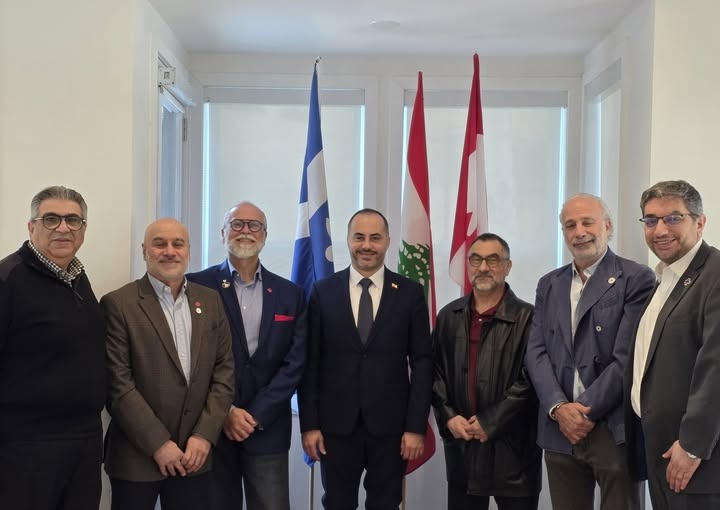 القنصل نمر ثمن جهود التعاون بين الصليب الاحمر اللبناني والكندي
