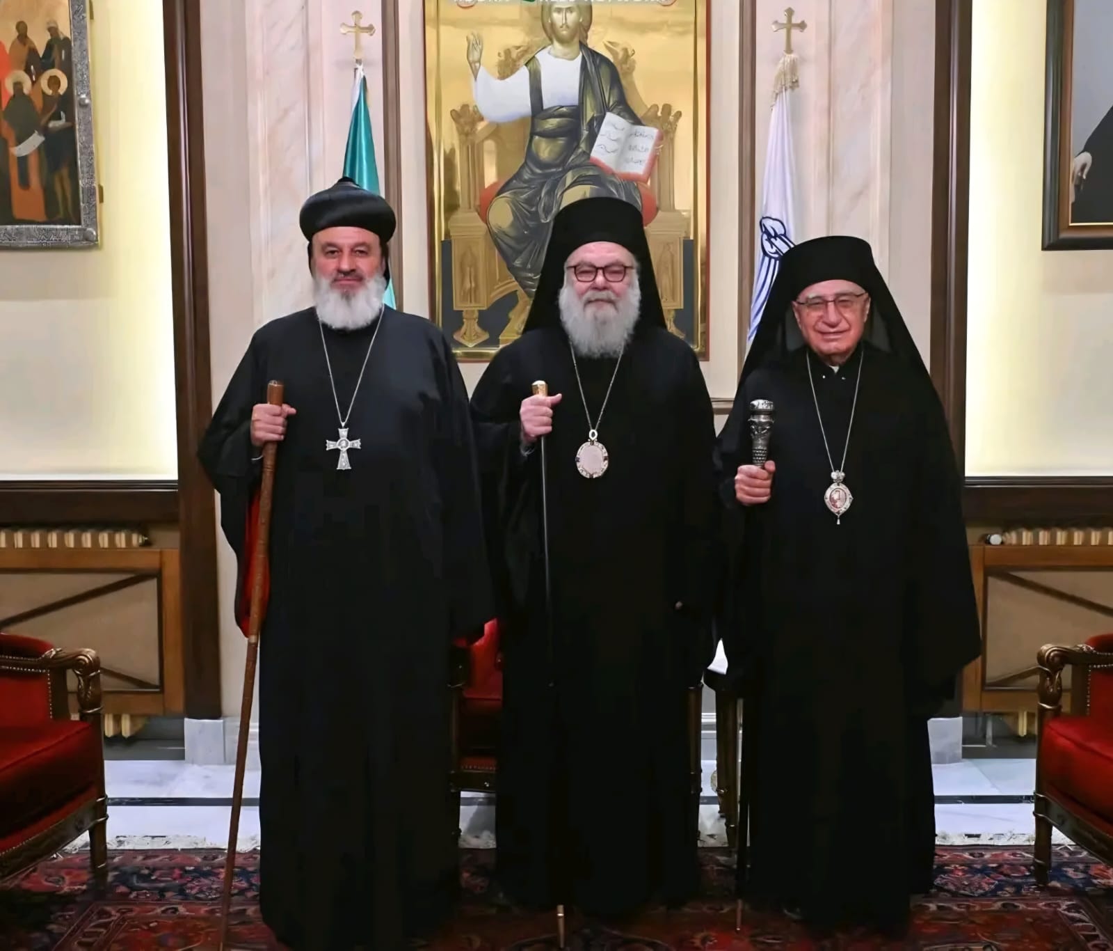 بطاركة أنطاكية في دمشق: دعوة لضبط السلاح وصون العيش المشترك وحصر الاحتفالات بالصلوات