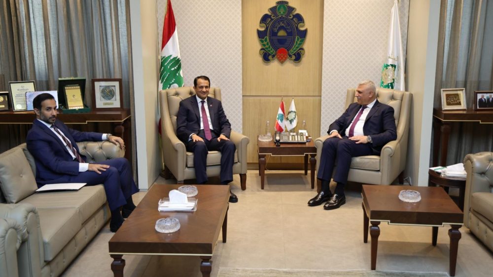 اللواء شقير بحث والسفير القطريّ في أوضاع المنطقة