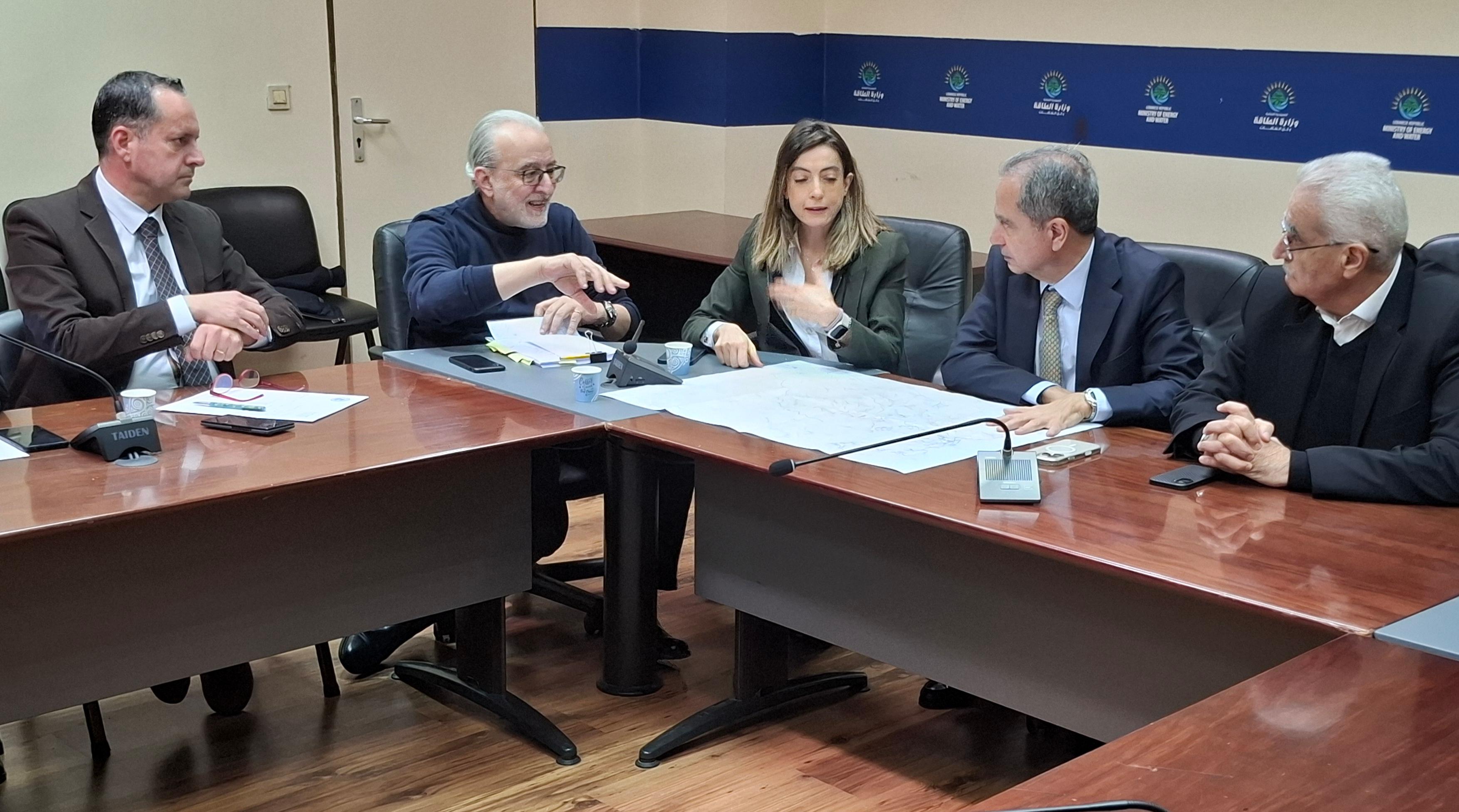 قضايا بترونية محور إجتماع عمل بين الصّدي ويزبك على رأس وفد