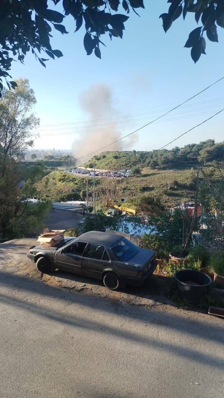 استهداف شقة سكنية في مار روكز