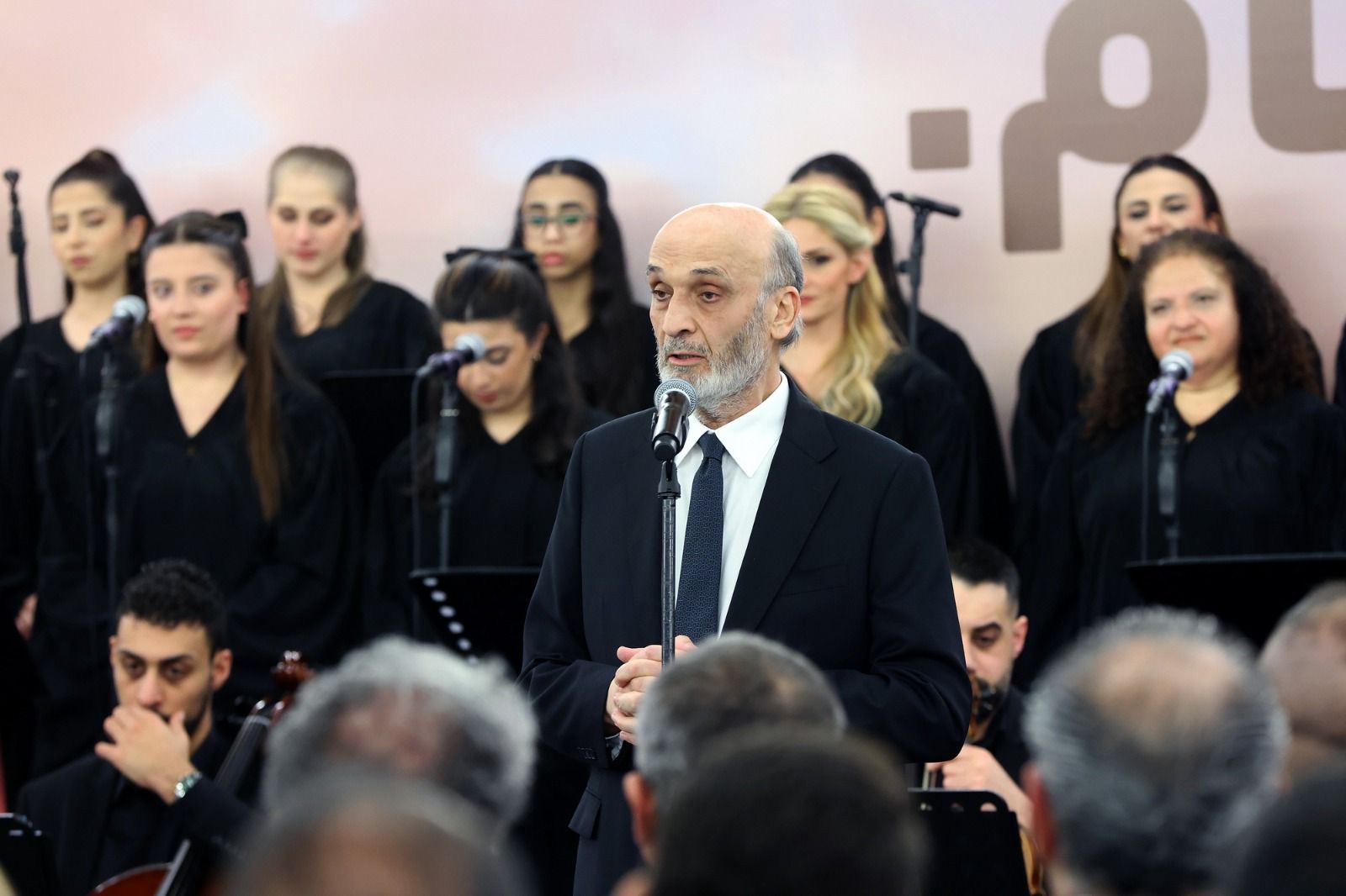 ‏ريسيتال الآلام والقيامة في معراب.. جعجع: القيامة باتت تطل من آخر النفق