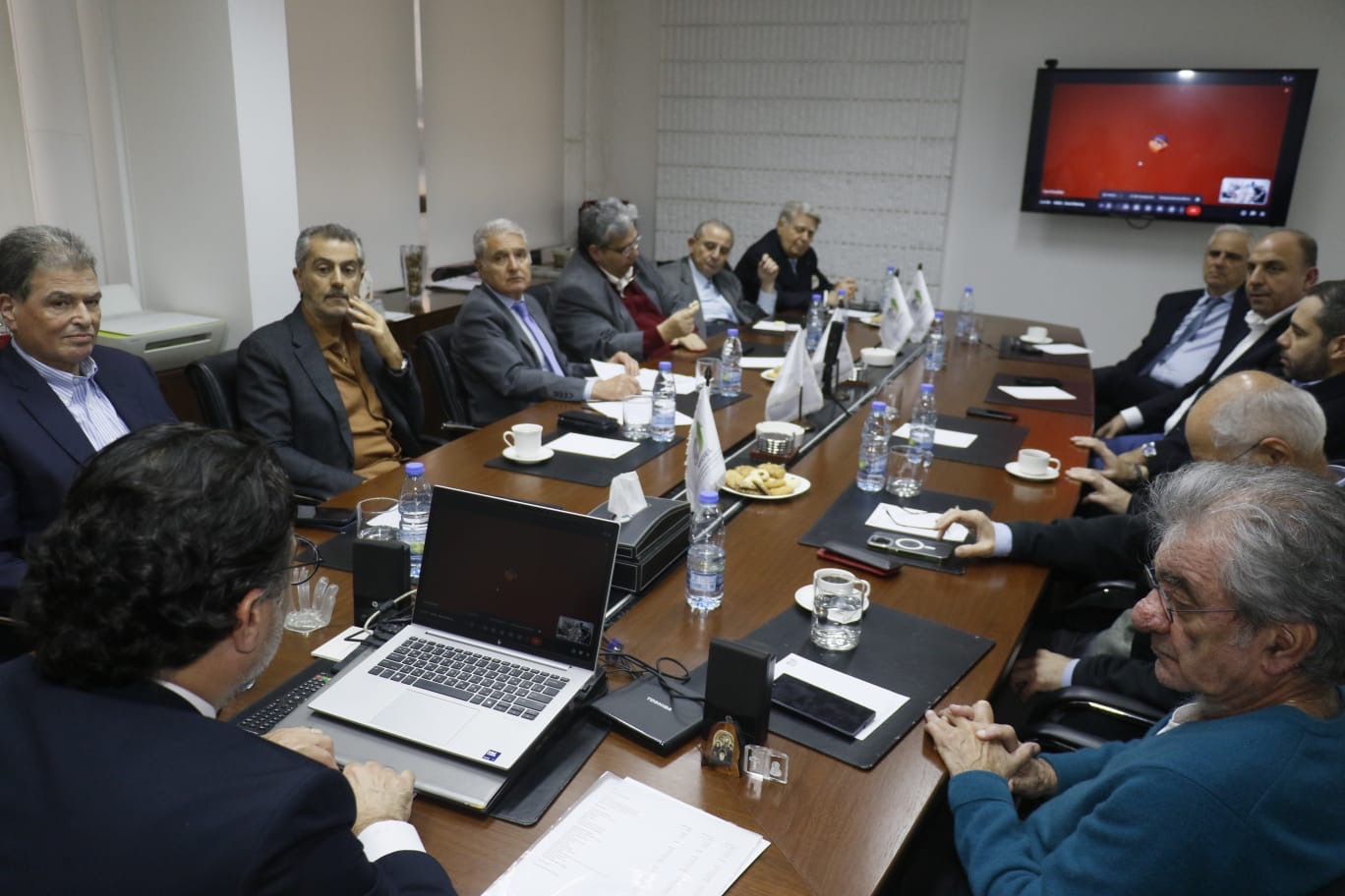 زمكحل في إجتماع طارئ للإتحاد الدولي لرجال وسيدات الأعمال: نتخوف من ما بعد الحرب