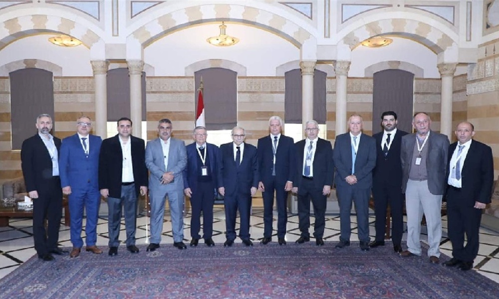 سلام استقبل وفدا من رؤساء بلديات القرى الحدودية