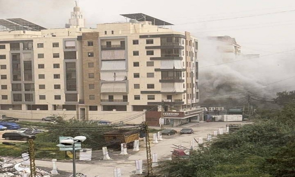 غارات عنيفة على الضاحية