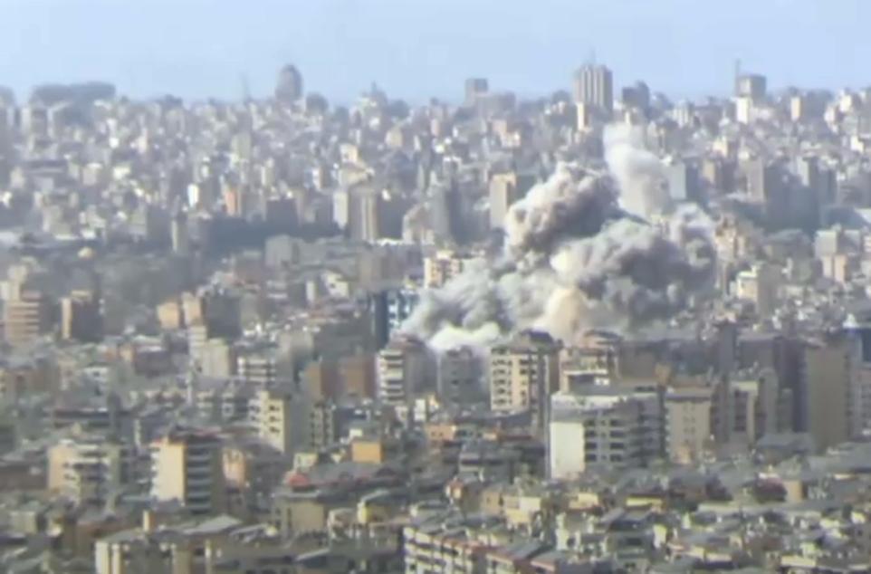 غارة ثامنة على الضاحية الجنوبية لبيروت