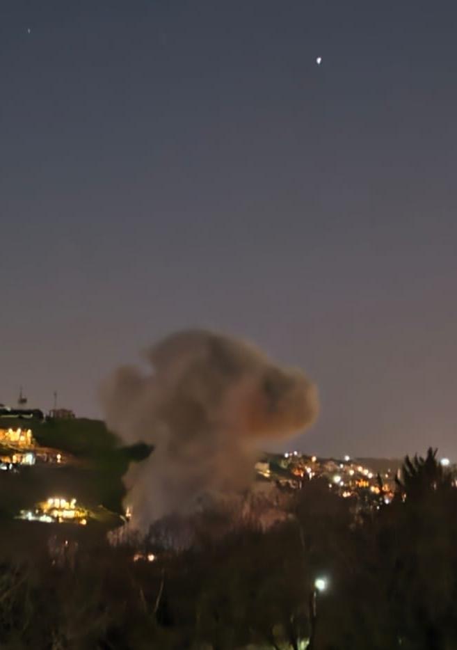 غارات عنيفة على النبطية