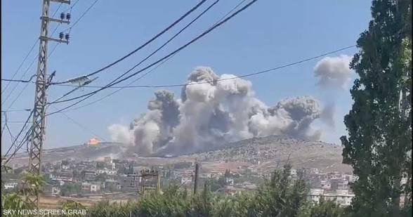 غارة إسرائيلية تستهدف جبل علي الطاهر بين النبطية الفوقا وكفرتبنيت