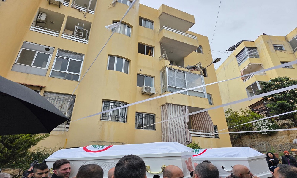 عين سعادة تودّع معوض وزوجته